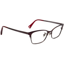 Coach Eyeglasses HC5041 Terri 9141 Satin Burgundy/Dark Silver Cat Eye 51[]15 140 - £47.44 GBP