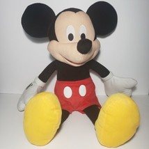 Disney Mickey Mouse Plush 24&quot; Inch Large Soft Stuffed Animal Soft  - £11.67 GBP
