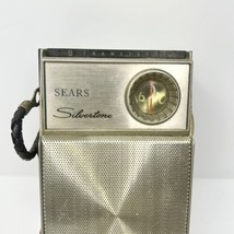 Vintage Golden Shield Sylvania Transistor Radio Untested Rare - £67.25 GBP