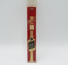 Speidel USA Goldfarben Superflex Vintage Damen Armbanduhr Band NOS - $38.78