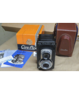 Vintage Circo-flex Model D Med. Format Camera TLR Wollensak Alphax Shutt... - $108.85