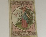 Seasons For 1882 Victorian Trade Card VTC 5 - £5.44 GBP