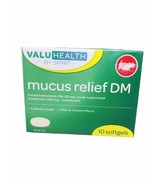 ValuHealth  Mucus Relief Dm 10 Softgels - $12.03 CAD
