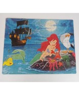 Vintage Golden Books Disney&#39;s The Little Mermaid 100 Piece Puzzle 100% C... - £6.86 GBP