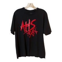 American Horror Story: 1984 T-Shirt – Size L – Black with Red Graphic De... - $15.90