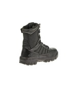 BATES E02700 8&quot; SIDE ZIP LIGHT BLACK SPORT TACTICAL BOOTS Women&#39;s 5M Medium - £45.86 GBP