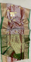 Pure Silk Mark Certified Saree, Handwoven Pure Silk Katan Saree - Elegant Tradit - £139.74 GBP