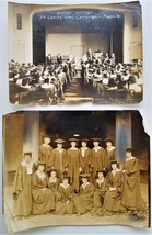 1918 Antique Goucher College Towson Md Photographs Students Chapel Auditorium - £53.69 GBP