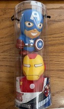 Captain America &amp; Iron Man Squirter Water Pool Bath Toy Marvel&#39;s Avengers - £7.34 GBP
