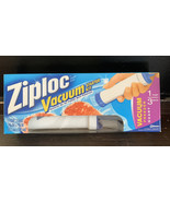 Ziploc Vacuum Starter Kit 1 Pump 3 Bags New In Box - £14.84 GBP
