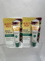 (2) Burt&#39;s Bees Rescue Lip Relief With Shea Butter And Echinacea COMBINE... - $136.91 MXN