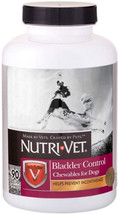 Nutri-Vet Bladder Control Chewables for Dogs Helps Prevent Incontinence 90 count - £28.10 GBP