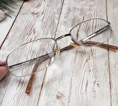 Claiborne Gold Tone Metal Eyeglasses FRAMES ONLY - Professional DS9 52-19-135 - $31.63