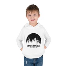 Toddler Pullover Fleece Hoodie - 40% Polyester &amp; 60% Cotton - Black Fore... - £26.66 GBP