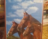 Vintage FX Schmid 1000 Piece Wild Horses Puzzle SEALED NEW SEE DECRIPTION - £41.16 GBP