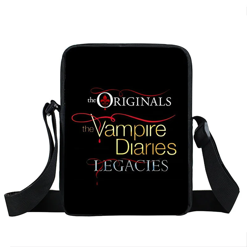 The Vampire Diaries  Bag TVD Shoulder Bag for Travel Team Damon Women Handbags S - £50.70 GBP