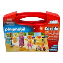 Playmobil City Life Fashion Boutique Set Clothes Carry Case #5652 39pc New - $29.39