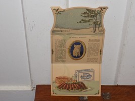 Vintage Squires Arlington Sausages Tri Fold Christmas Greetings Advertis... - $1,372.73 MXN