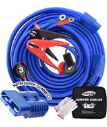 Heavy Duty Automotive Booster Jumper Cables,1 Gauge 25 Feet 800A Booster... - £41.03 GBP