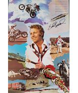 Evel Knievel Collage Metal Sign - $49.95