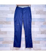 Greys Anatomy Mia 6-Pocket Straight Leg Cargo Scrub Pants Blue 4277 Wome... - $17.81