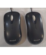 Lot Of 2 Microsoft Basic Optical Mouse v2.0 USB/PS2 Compatible  - €8,61 EUR