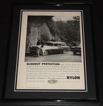 1958 Dupont Nylon Guards 11x14 Framed ORIGINAL Vintage Advertisement - $49.49