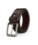 Fashion Brown Men Genuine Leather Belt - $31.50 CAD