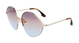 Victoria Beckham VB220S 731 Sunglasses Glasses 731 Gold &amp; Purple Camel Azure Ne - $69.70