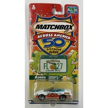 Matchbox Across America Florida 1998 Chevrolet Camaro SS Convertible 1:64 - £8.79 GBP