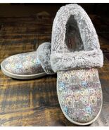 Skechers Bobs Too Cozy Family Pup Slipper Shoes Womens 7.5 Faux Fur Memo... - $29.99 CAD