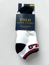 Polo Ralph Lauren 3 Pairs Classic Sport Cushioned Comfort Sole Socks - £51.29 GBP