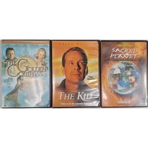 Family DVD Movie Triple Play: The Kid, Golden Compass, Sacred Planet - £7.78 GBP