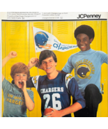 1981 JC Penney Clothes Advertisement Vintage NFL Football Clothing DWV11B - €10,99 EUR