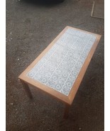 Danish Mid-century Tiled Coffee Table - £123.41 GBP