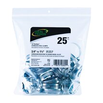 Ideal Tridon Hy Gear 3/4 in. to 1-3/4 in. SAE 20 Silver Hose Clamp Stain... - $36.56