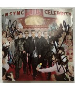 NSYNC Group Signed Autographed &quot;Celebrity&quot; Music CD Compact Disc Cover - $99.99