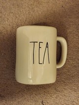 Rae Dunn TEA Mug Cup Large Letter White Artisan Collection by Magenta - £11.86 GBP