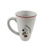 1 Fitz &amp; Floyd Happy Holidays Christmas Holiday Gourmet Porcelain Mug Or... - £7.59 GBP