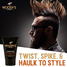 Woody's Wood Glue Extreme Styling Hair Gel, 4 Oz. image 3