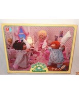 Cabbage Patch Kids Floor 35 Piece Puzzle Sleepover Party 1984 Complete - £15.47 GBP