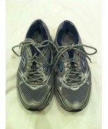 WOMENS SAUCONY SILVER AND LIGHT BLUE ACCENT RUNNING SNEAKERS SHOES 6 1/2 - $33.27