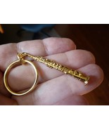 (M-201-B) SOPRANO Sax Saxophone gold KEYCHAIN key ring JEWELRY Selmer Ma... - €18,37 EUR