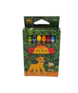 VINTAGE 1990&#39;s GOLDEN DISNEY THE LION KING 16 COUNT COLORFUL CRAYONS - $15.20