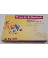 get Net GWA-E0656E1503105 Wireless LAN Cardbus Adapter 802.11b 2.4GHz DSSS - $10.64 CAD