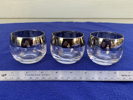 Dorothy Thorpe style roly poly, 2.5&quot;, 4 oz -punch cups? Lot of 3. Nice and shiny - £11.98 GBP