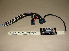 63 Cadillac A/C Heater Climate Control Factory Color Coded Vacuum Line Harness - £59.33 GBP