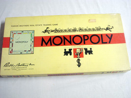 Monopoly Game by Parker Brothers Complete 1946-1954 - $19.99