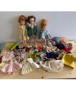 Lot of 3 Vintage 1950s Vogue Jill &amp; Ginny Dolls with Lots Clothes &amp; Acce... - €259,60 EUR