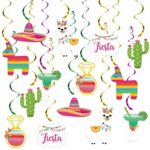 Mexican Final Fiesta Hanging Swirl Decorations, Final Fiesta Bachelorette Bridal - £17.18 GBP